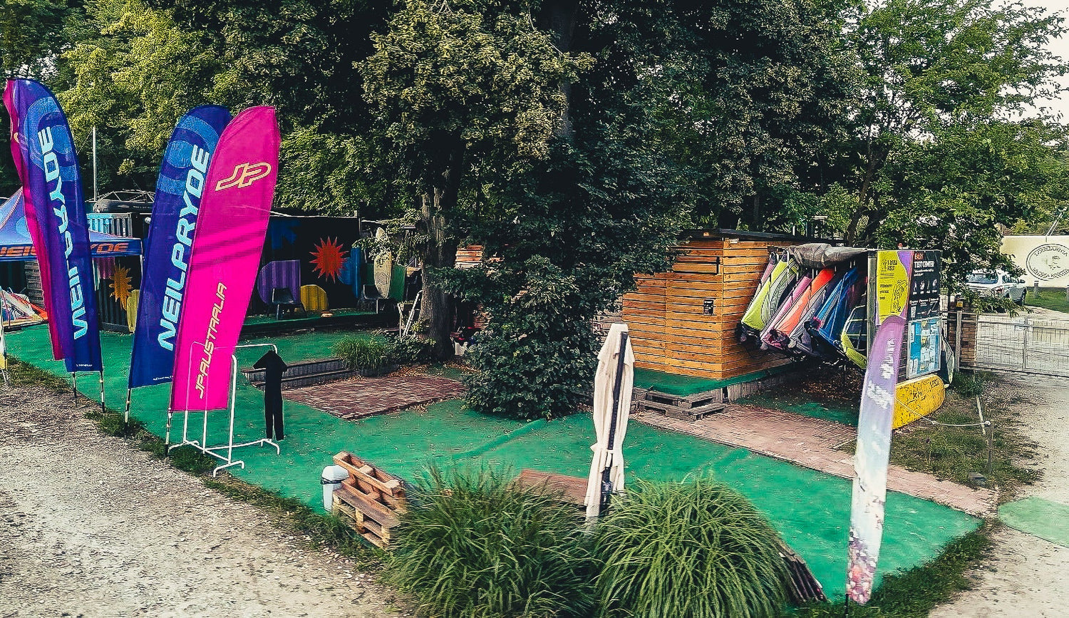 EASY Test Center at Lake Kiekrz, Poland