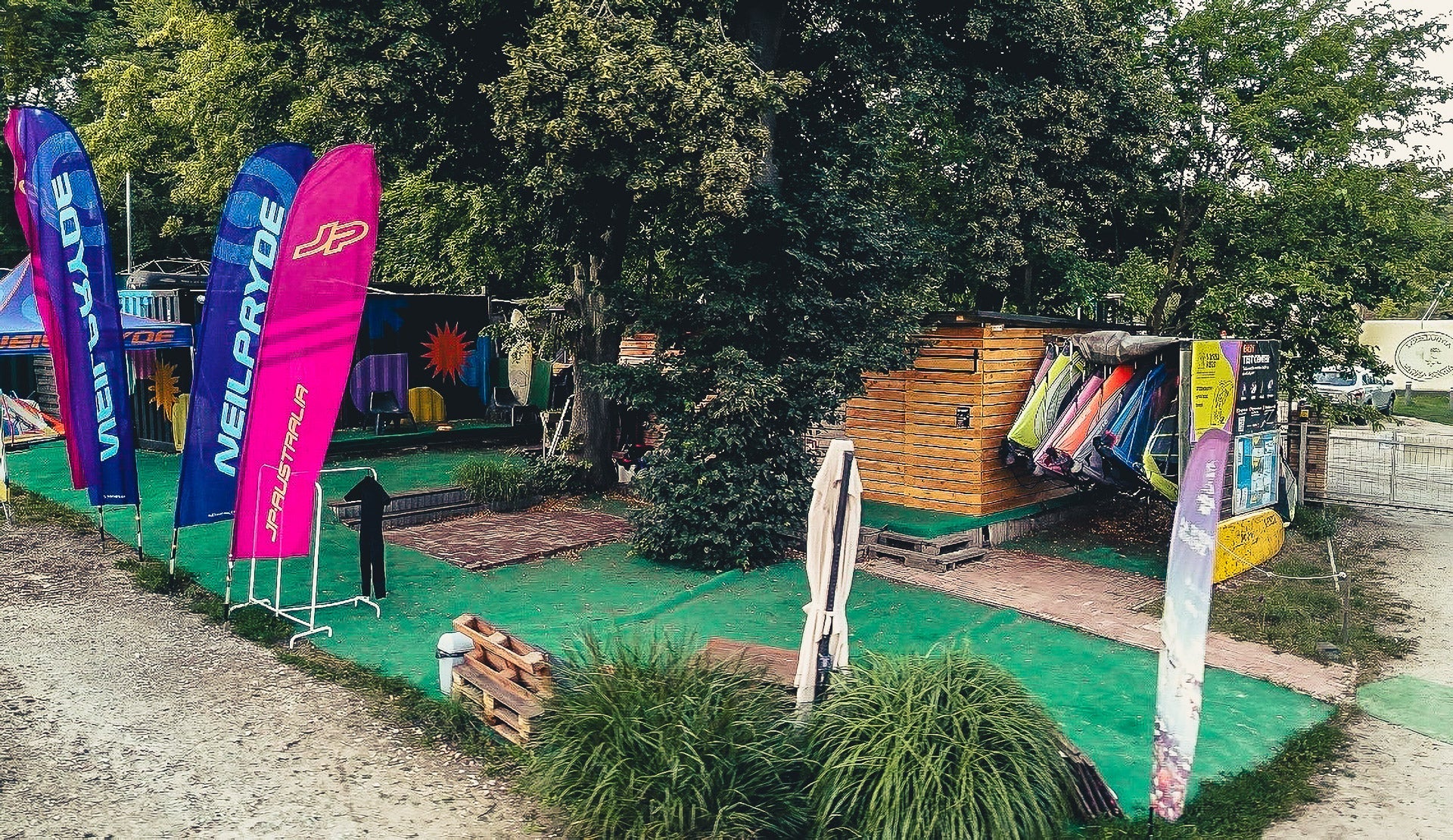 EASY Test Center at Lake Kiekrz, Poland