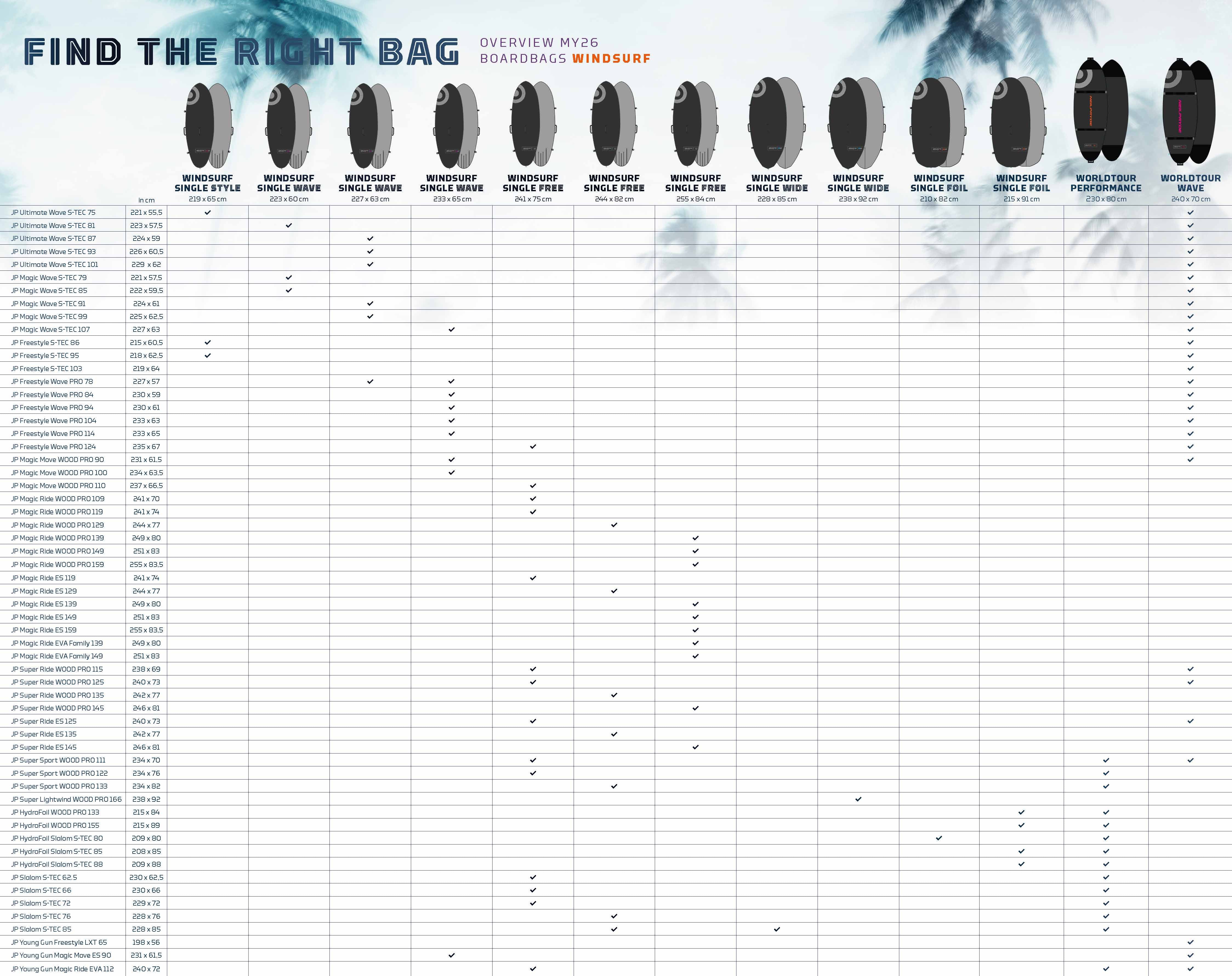 WORLD TOUR WAVE BOARD BAG