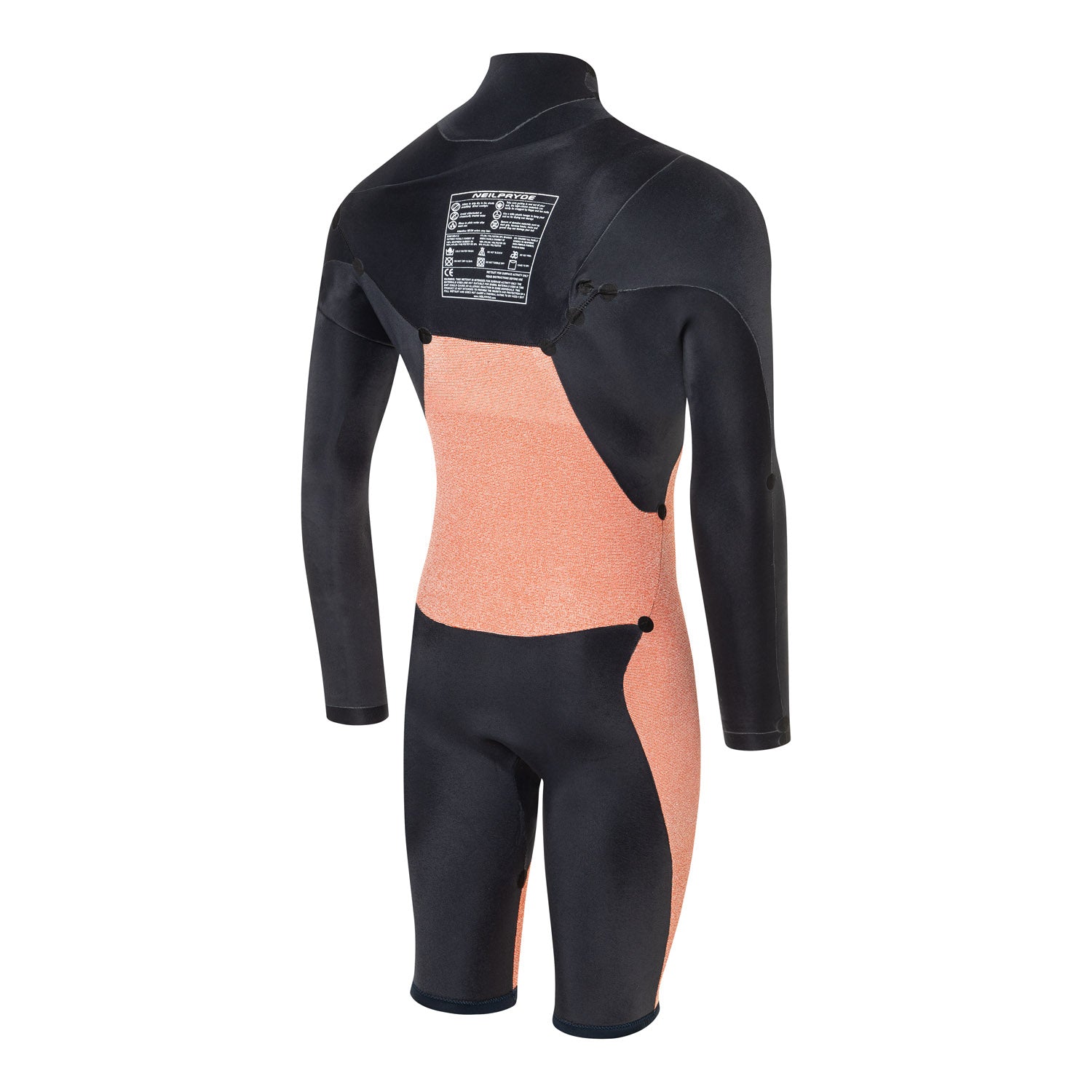 WIZARD PRISM 3/2 SHORTY L/S GBS FZ